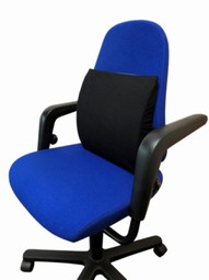 SAFE Med Back support and Lumbar support with Soft-Cell cover