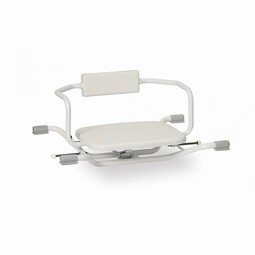 Rotating bath seat