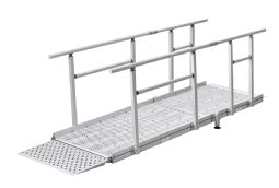 Aluminium ramps - example from the product group component parts for fixed ramps Aluminium ramps - example from the product group component parts for fixed ramps