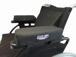 Arm cushions for armrest on wheel-chair, pressure relieving - example from the product group padding for wheelchair arm supports Arm cushions for armrest on wheel-chair, pressure relieving - example from the product group padding for wheelchair arm supports