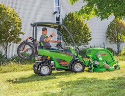 Hand operated Avant loader and tool carriers  - example from the product group landscaping, agricultural and construction machines and equipment