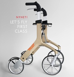 Lets Fly Rollator - Outdoor Walker