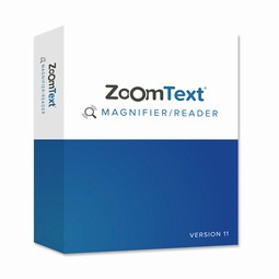 ZoomText Magnifier Reader - example from the product group screen magnification software with screen reader ZoomText Magnifier Reader - example from the product group screen magnification software with screen reader
