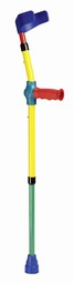 Child crutch w/soft grip.