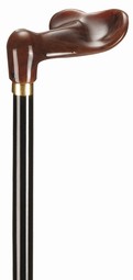 Black wooden stick, ergonomic Black wooden stick, ergonomic
