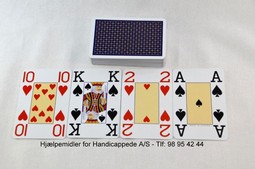 Svagsynskort, opti bridge/poker m/billedkort Svagsynskort, opti bridge/poker m/billedkort