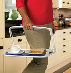 Tray - with handle - for one hand Tray - with handle - for one hand