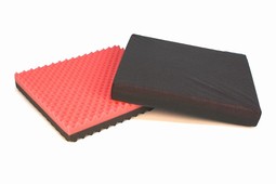 Soft-Cell waterproof cover w. surface like SILK for SAFE Med cushions - example from the product group covers for seat cushions for pressure-sore prevention Soft-Cell waterproof cover w. surface like SILK for SAFE Med cushions - example from the product group covers for seat cushions for pressure-sore prevention