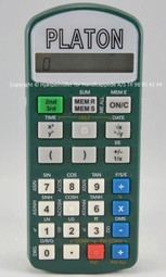 Platon videnskabelig lommeregner med engelsk tale - example from the product group talking calculators Platon videnskabelig lommeregner med engelsk tale - example from the product group talking calculators