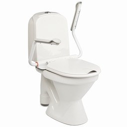 Toilet seat with armrests, Etac