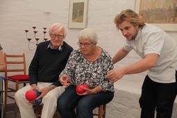 Boccia New Standard set with referee paddle