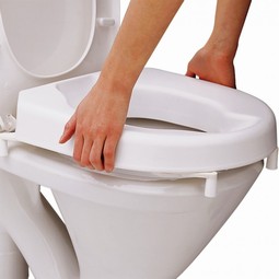 Hi-Loo Toilet Seat Raiser 6 cm - click to see picture in full size - opens new window Hi-Loo Toilet Seat Raiser 6 cm