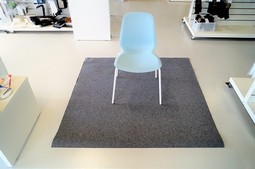 Fire retardant floor tiles