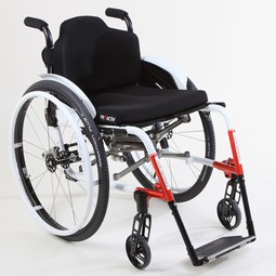 ProActiv Traveler - example from the product group manual wheelchairs, sideways foldable, standard measures ProActiv Traveler - example from the product group manual wheelchairs, sideways foldable, standard measures