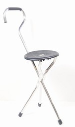 Stick with seat, 3 legs