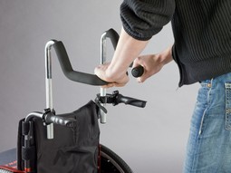 Extend to handle wheelchair Extend to handle wheelchair