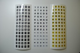 Self-adhesive keyboard stickers Self-adhesive keyboard stickers