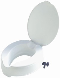 Toilet seat with lid