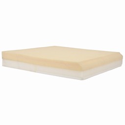 Pressure relieving cushion for wheelchairs