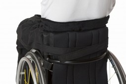 Wheelchair leg wrap