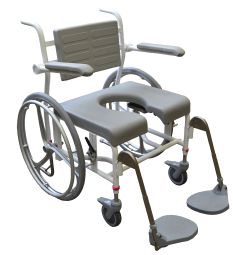 Bariatric shower/commode chair M2 200 kg self-propelled - example from the product group commode wheelchairs Bariatric shower/commode chair M2 200 kg self-propelled - example from the product group commode wheelchairs