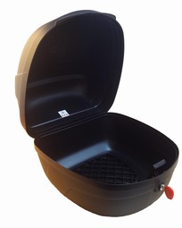 Luggage box with lock