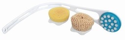Body Care Set with curved handle