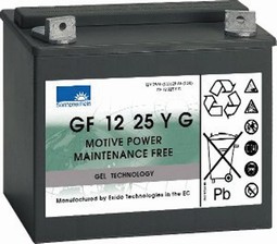 Exide/sonnenschein Gel batteri