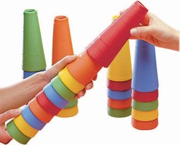 Stacking cones - example from the product group other excercise devices Stacking cones - example from the product group other excercise devices
