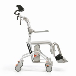 Etac Swift Mobil Tilt-2 toilet- and bathing chair with tilt-in-space
