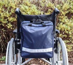 Bag to wheelchair