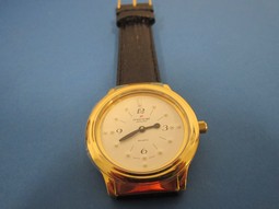 Montiel Ladys Braille Watch Crome/ Golddouble