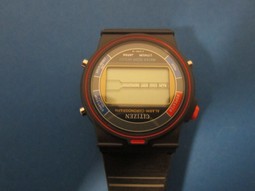 Acoustic wrist watch
