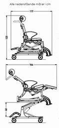 PHOENIX Multifunction wheelchair