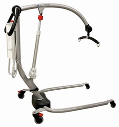 Solar 185 - example from the product group mobile hoists for transferring a person in sitting position with sling seats Solar 185 - example from the product group mobile hoists for transferring a person in sitting position with sling seats