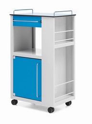 Bedside table open from both sides
