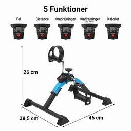 Pedaltræner med måler 1721CM - click to see picture in full size - opens new window Pedaltræner med måler 1721CM