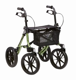 Dietz Taima XC offroad rollator with solid wheels