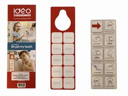 Toothbrushing kit 10 pictograms - click to see picture in full size - opens new window Toothbrushing kit 10 pictograms