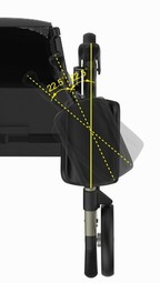 Tiger artritis walker for outdoor use