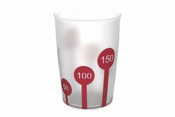 Scale - Mug with printed ml. and Antislip Scale - Mug with printed ml. and Antislip