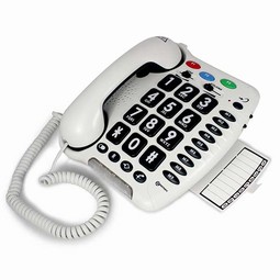 Geemarc landline phone with large keys and loud sound Geemarc landline phone with large keys and loud sound