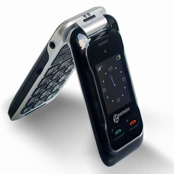 Geemarc folding telephone for the hearing impaired