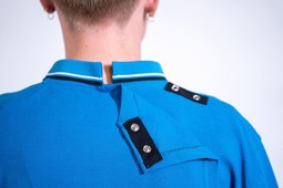 Polo t-shirt for wheelchair users