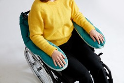 Flex arms for wheelchair - click to see picture in full size - opens new window Flex arms for wheelchair