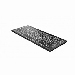 LogicKeyboard Bluetooth PC, Hvid på sort LogicKeyboard Bluetooth PC, Hvid på sort