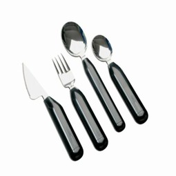Lightweight cutlery with thick handle Lightweight cutlery with thick handle