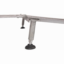 Terasse ramp with flap, aluminium