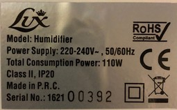 Lux Humidifier