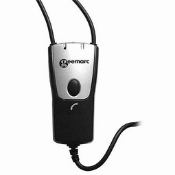Neckline hearing aid sling with 3.5mm jack